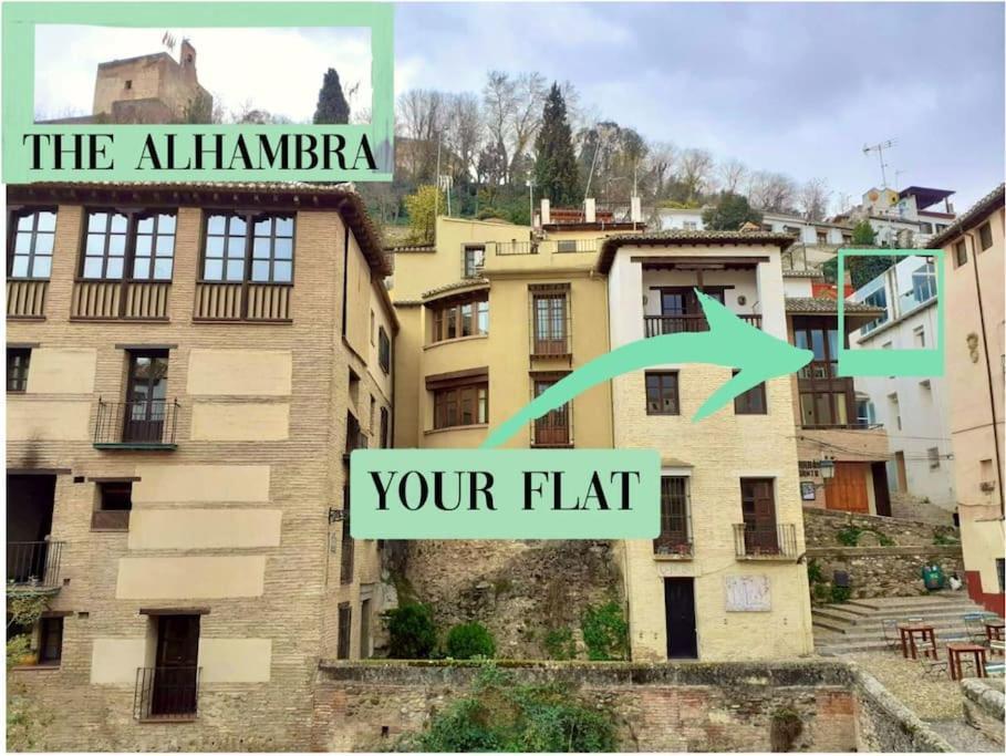 グラナダSpacious Loft / Literally At The Foot Of Alhambraアパートメント エクステリア 写真